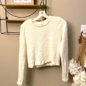 Sexy soft cream sweater